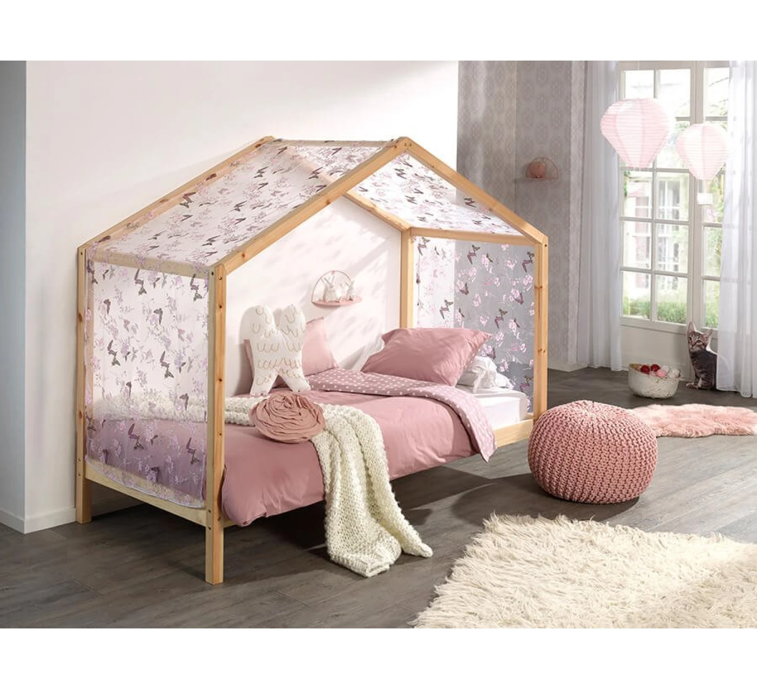 Gordijn Vlinder 1 Gordijn Vlinder