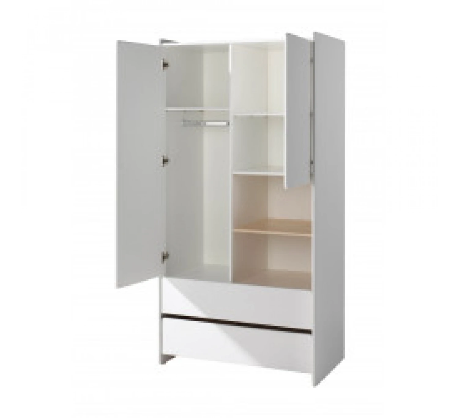 Kiddy 2-Deurskast 2 Kiddy 2-Deurskast - Afbeelding 2