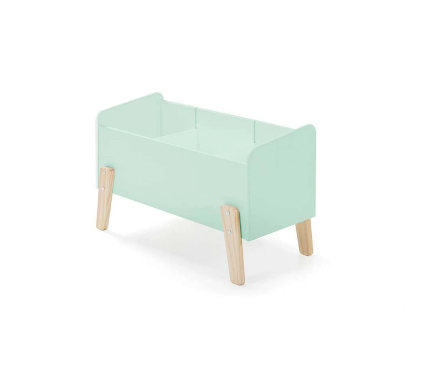 Kiddy Speelgoedkist - Mint Green 1 Kiddy Speelgoedkist - Mint Green